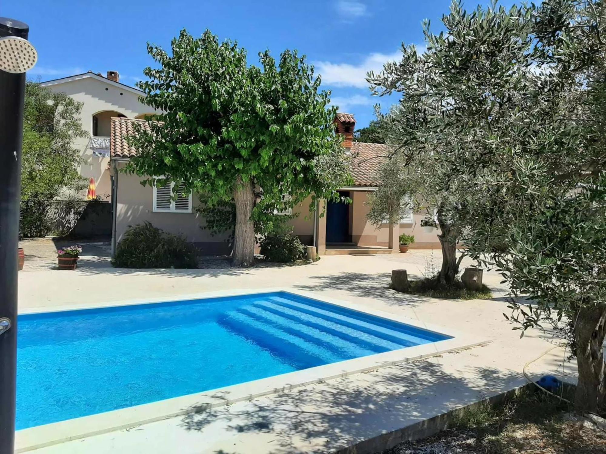 Ferienhaus Aqua Mit Pool Jadreški Exterior foto