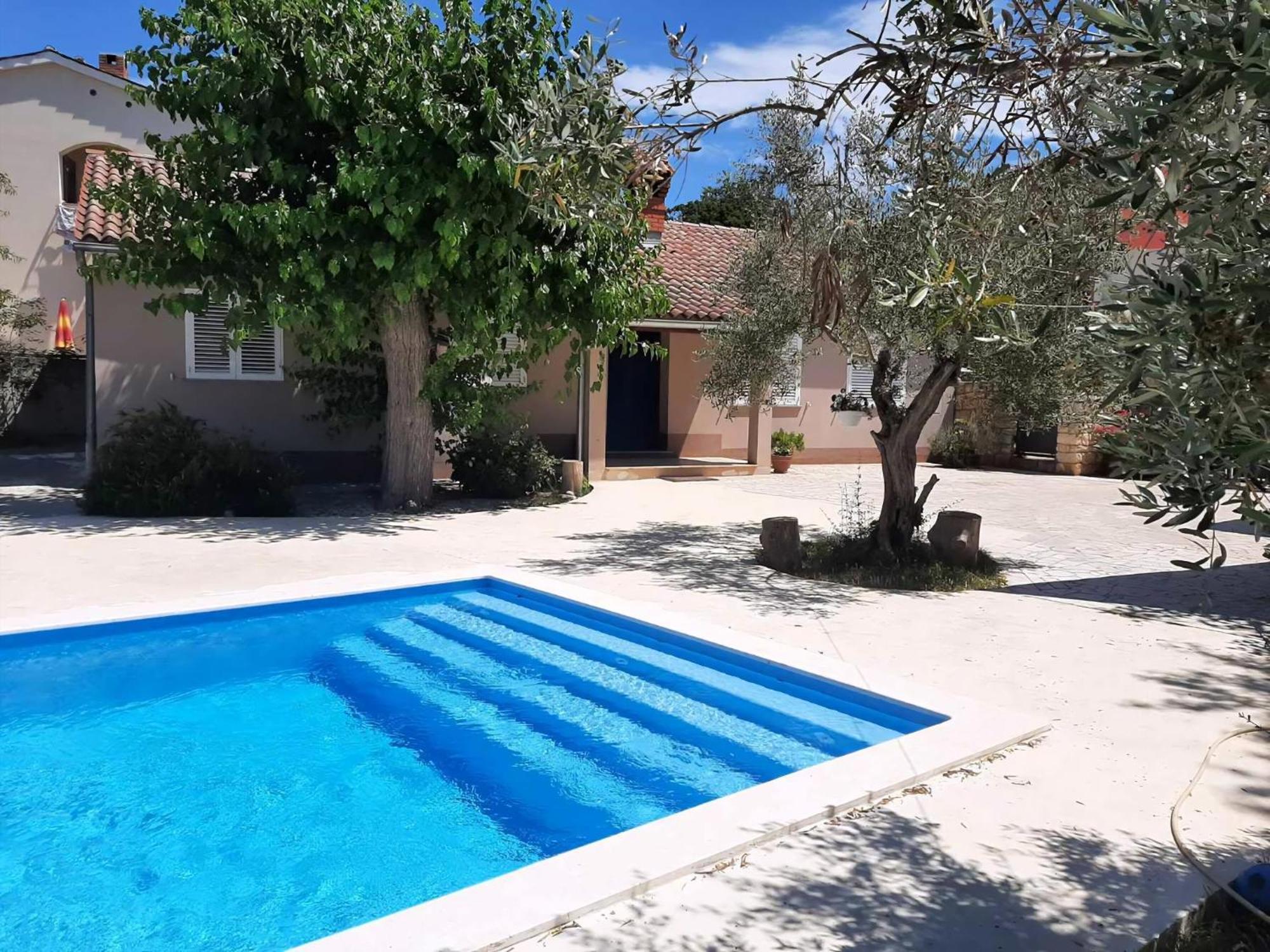 Ferienhaus Aqua Mit Pool Jadreški Exterior foto