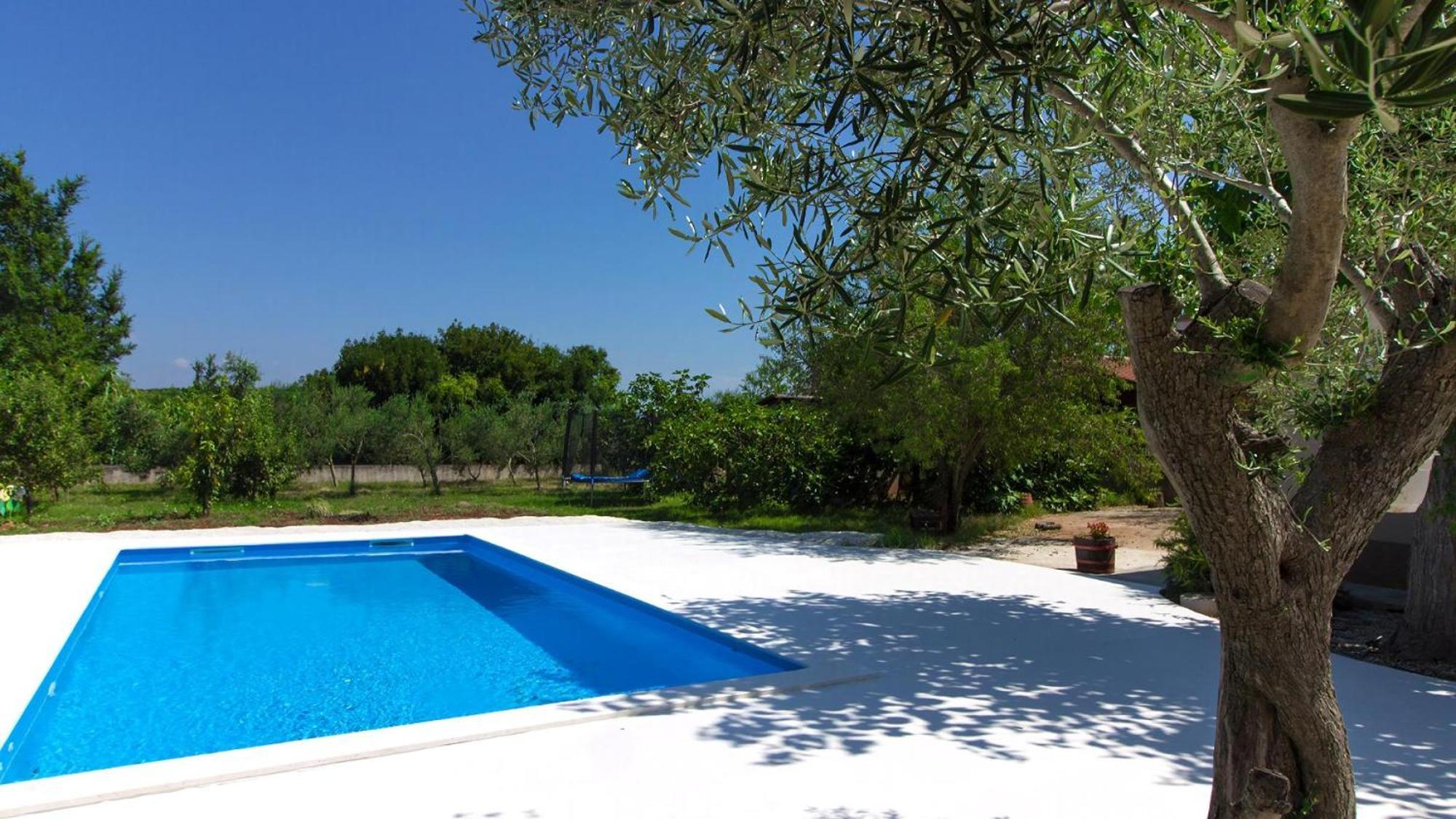 Ferienhaus Aqua Mit Pool Jadreški Exterior foto