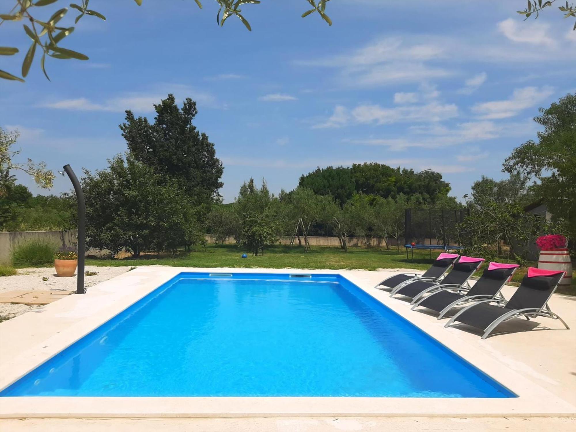 Ferienhaus Aqua Mit Pool Jadreški Exterior foto